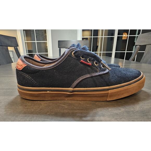 Vans Pro Men's Off The Wall 721356 Blue Shoes Skateboard Sneakers Size M 9.5 - Picture 4 of 10